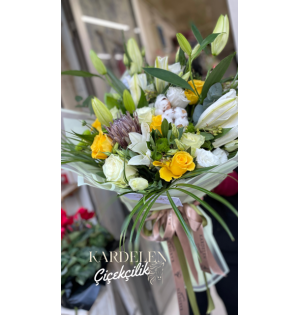 Vip Kazablanka&gül Luxury buket